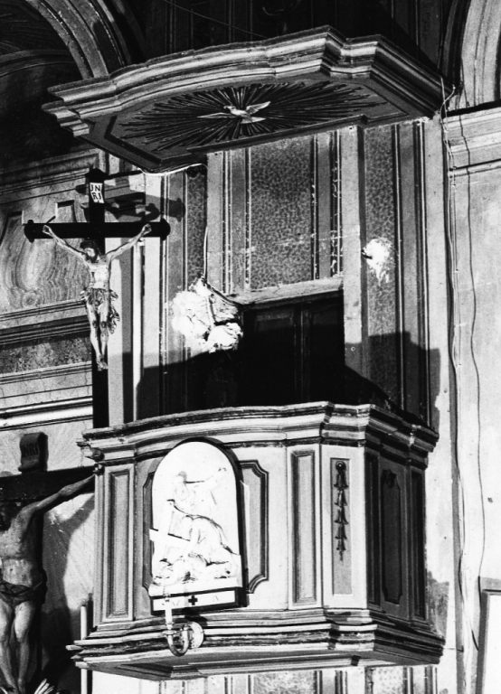 pulpito - ambito viterbese (sec. XIX)