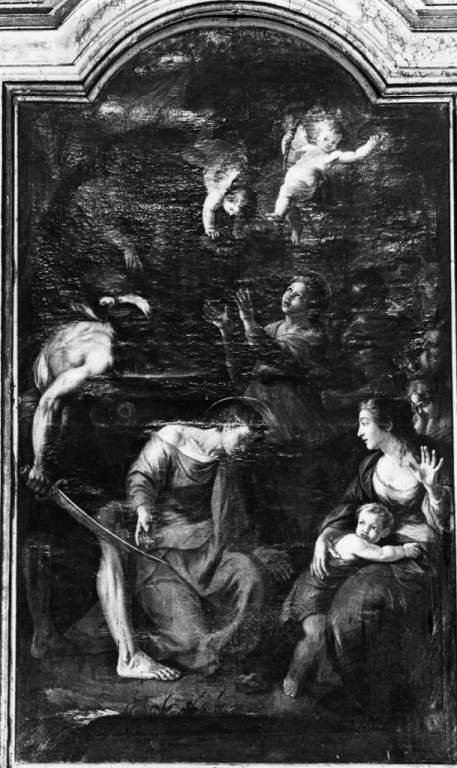 martirio di San Gratiliano (dipinto) di Barbieri Giovan Francesco detto Guercino (scuola) (fine/inizio secc. XVII/ XVIII)