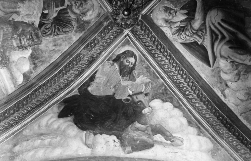 quattro evangelisti (dipinto) - ambito viterbese (inizio sec. XVI)