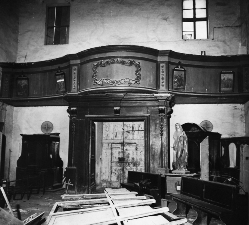 pulpito - ambito viterbese (fine sec. XVIII)