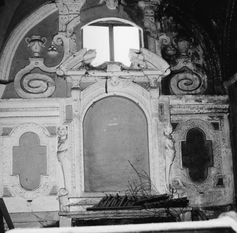 motivi decorativi (rilievo) - ambito viterbese (fine sec. XVIII)