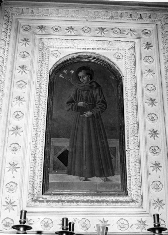 Sant'Antonio da Padova (dipinto) - ambito viterbese (sec. XV)