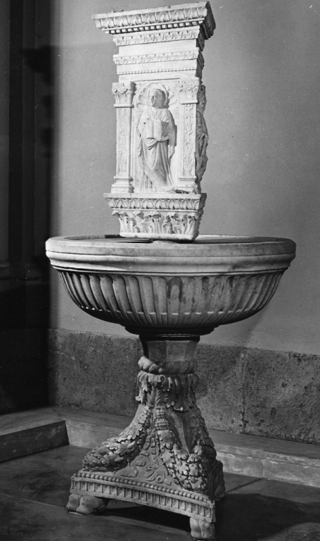 fonte battesimale di Angelo da Montefiascone (sec. XV)