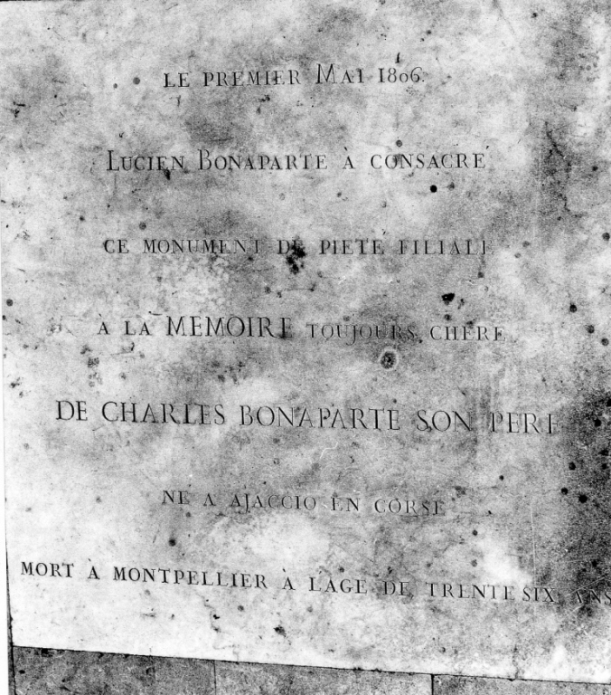 lapide commemorativa - ambito viterbese (sec. XIX)