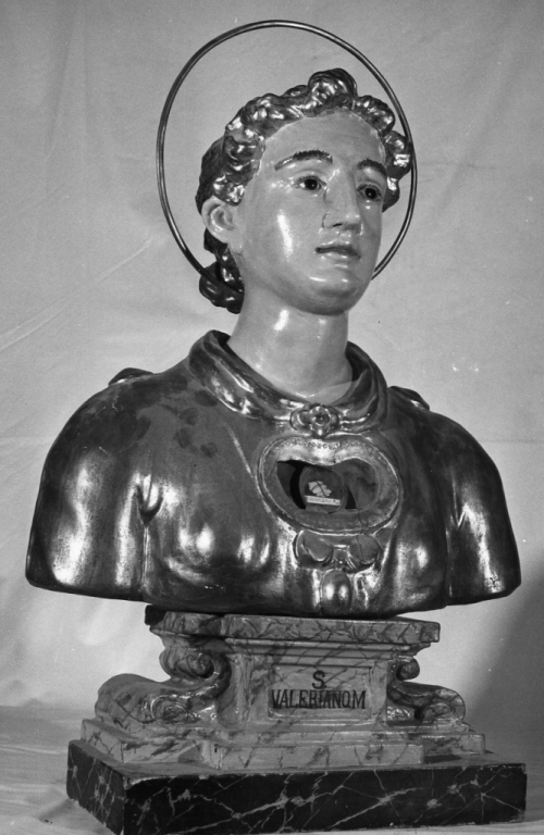 San Valeriano (reliquiario - a busto) - ambito viterbese (sec. XVII)