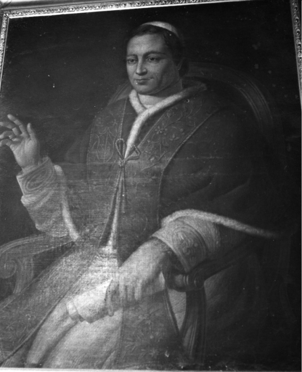 ritratto di papa Pio VII (dipinto) - ambito viterbese (sec. XVIII)
