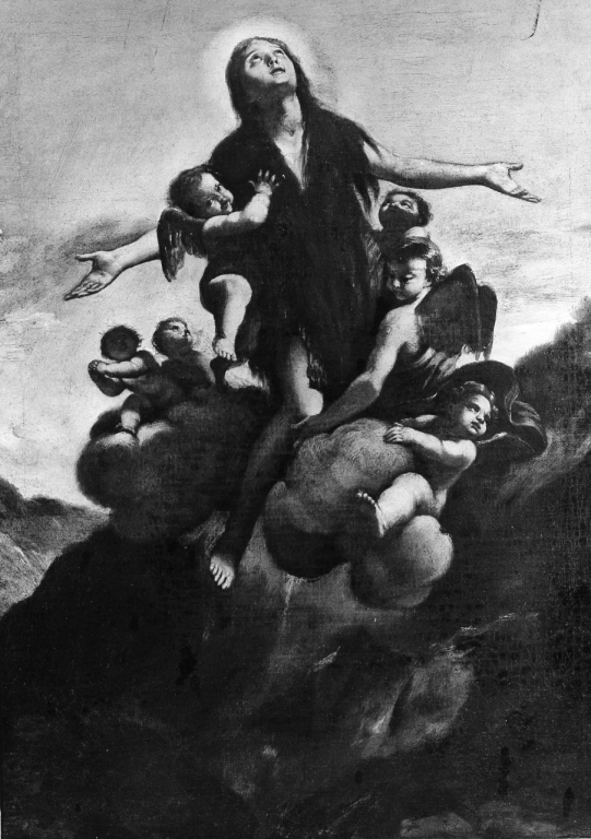 assunzione di Santa Maria Egiziaca (dipinto) di Lanfranco Giovanni (primo quarto sec. XVII)