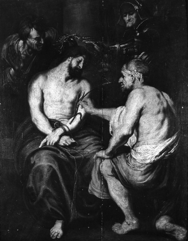 incoronazione di spine (dipinto) di Van Dyck Anton (maniera) (seconda metà sec. XVII)