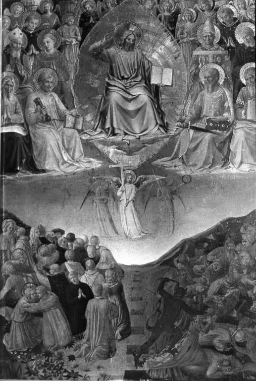 Giudizio Universale (dipinto, elemento d'insieme) di Guido di Pietro detto Beato Angelico (metà sec. XV)