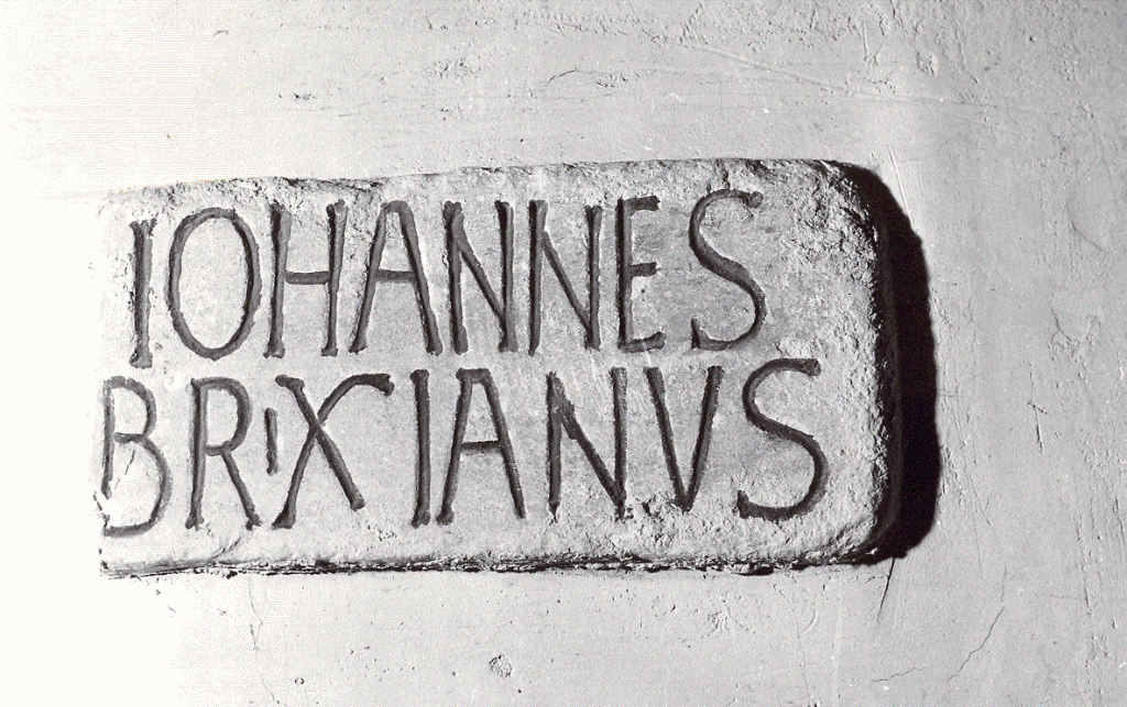 lapide tombale - ambito cassinese (sec. XIII)