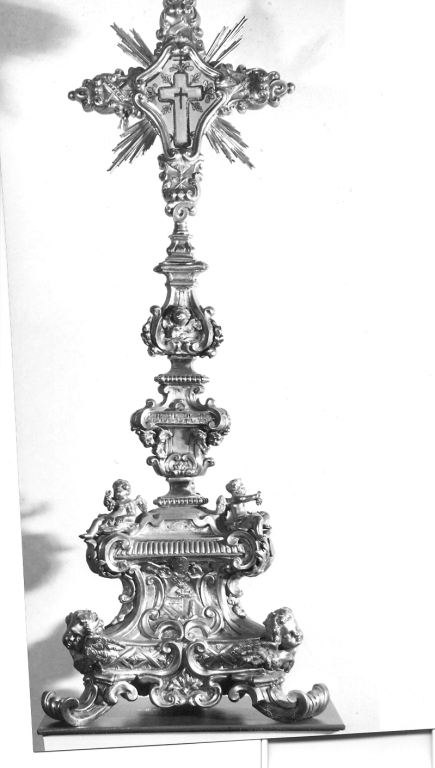 stauroteca - ambito napoletano (sec. XVIII)