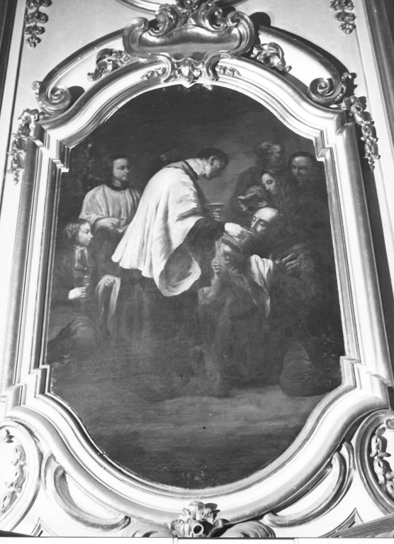 sette sacramenti: l'Eucarestia (dipinto) di Crespi Giuseppe Maria detto Spagnoletto (maniera) (sec. XVIII)