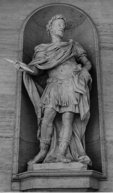 Lotario III (statua) di Campi Paolo (prima metà sec. XVIII)