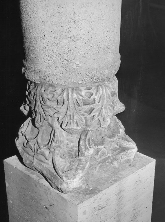 capitello corinzio - ambito Italia centro-meridionale (sec. XIV)