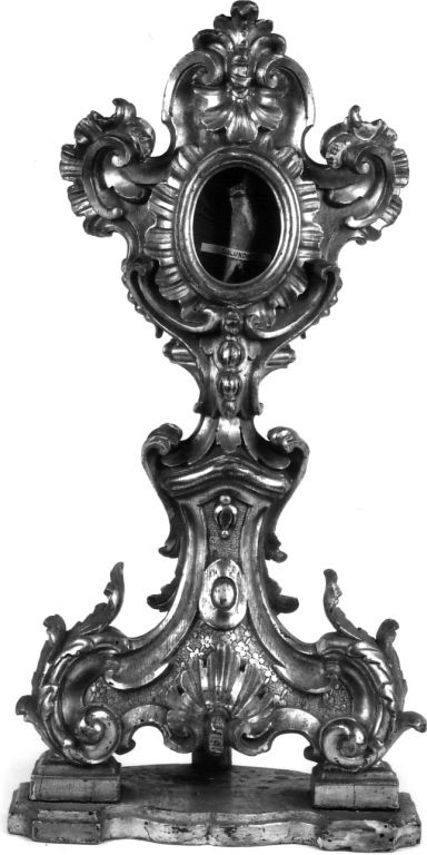 reliquiario - a ostensorio - ambito napoletano (seconda metà sec. XVIII)