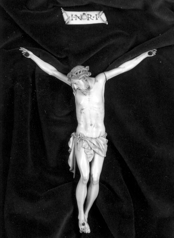 Cristo crocifisso (scultura) - ambito napoletano (fine/inizio secc. XVII/ XVIII)