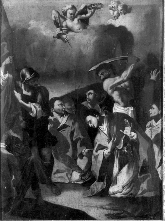 decapitazione di San Gennaro (dipinto) - ambito Italia meridionale (prima metà sec. XVIII)