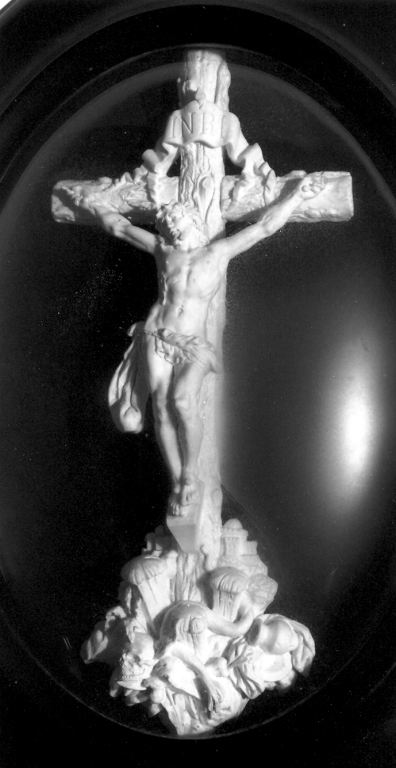 Cristo crocifisso (rilievo) - ambito francese (?) (seconda metà sec. XIX)