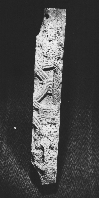 pluteo, frammento - ambito laziale (sec. IX)