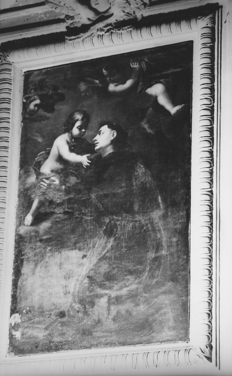 Sant'Antonio da Padova (dipinto) - ambito laziale (fine/inizio secc. XVII/ XVIII)