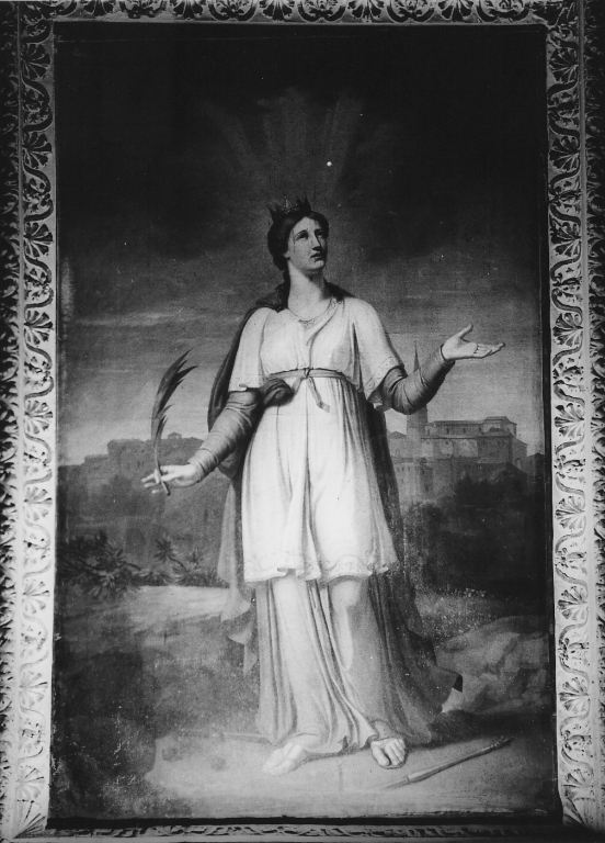 Santa Dulcissima (dipinto) di Schmidt Johann Heinrich (sec. XVIII)