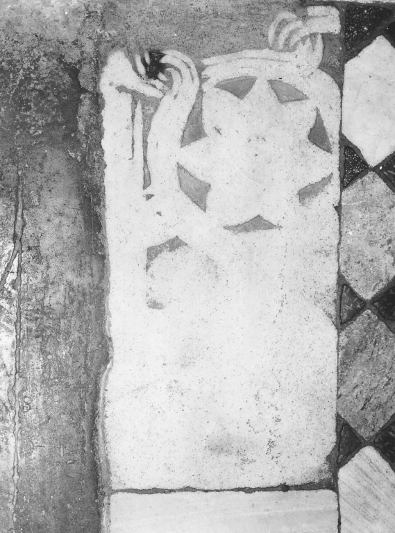 pluteo, frammento - ambito laziale (sec. IX)