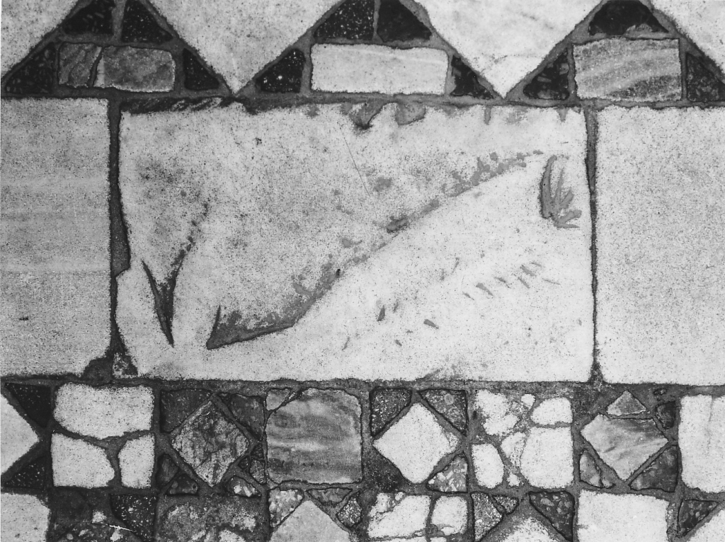 pluteo, frammento - ambito laziale (sec. IX)