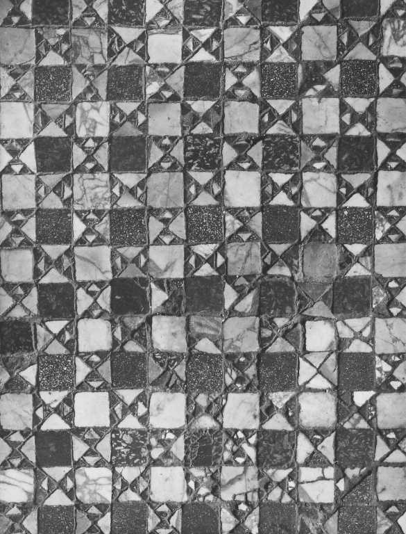 pavimento cosmatesco - ambito romano (fine/inizio secc. XII/ XIII)