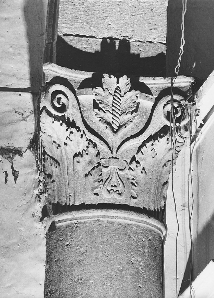 semicapitello - ambito laziale (fine/inizio secc. XV/ XVI)