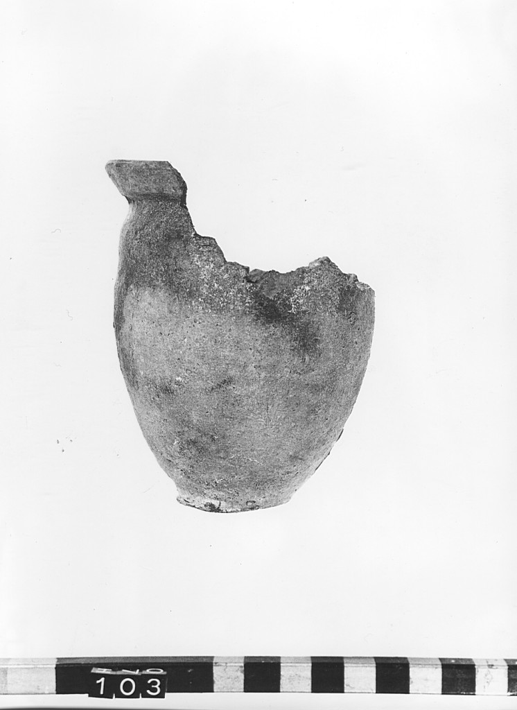 olla - ambito laziale (secc. IV/ VII)