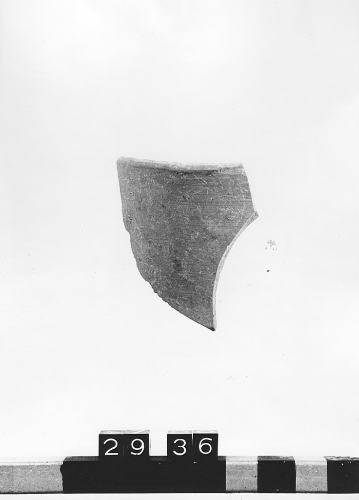 brocca, frammento - ambito laziale (secc. XII/ XIII)