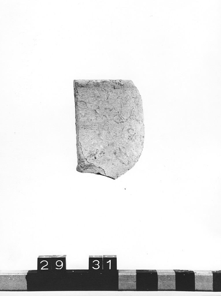 brocca, frammento - ambito laziale (secc. XII/ XIII)