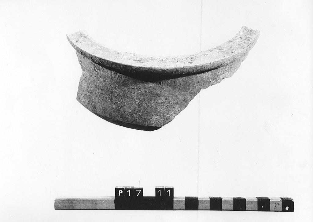 scodella, frammento - ambito laziale (secc. XII/ XIII)