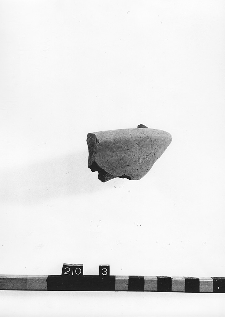 ciotola, frammento - ambito laziale (secc. XIII/ XIV)