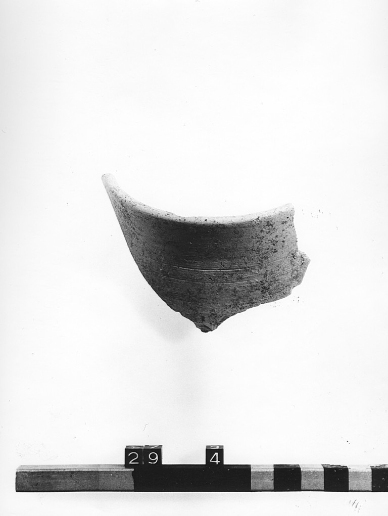 brocca, frammento - ambito laziale (secc. XIII/ XIV)