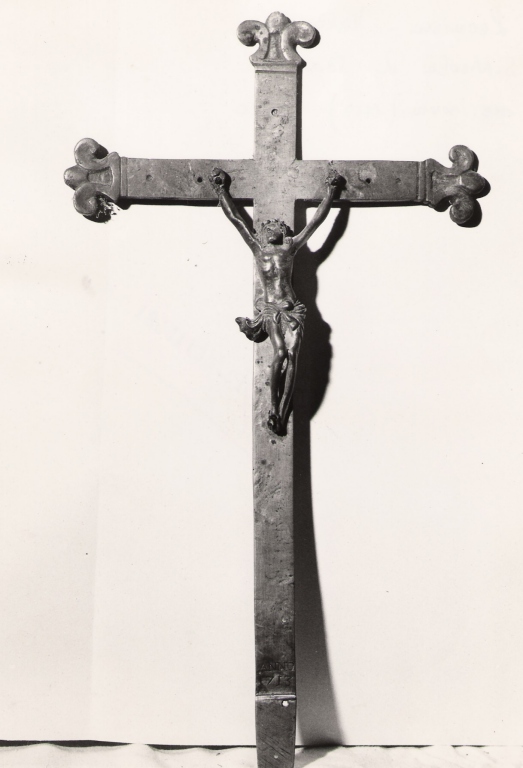 Cristo crocifisso (crocifisso) - ambito laziale (sec. XVIII)