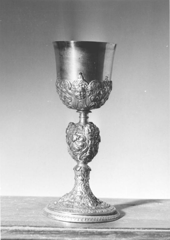 calice - ambito laziale (fine/inizio secc. XVI/ XVII)