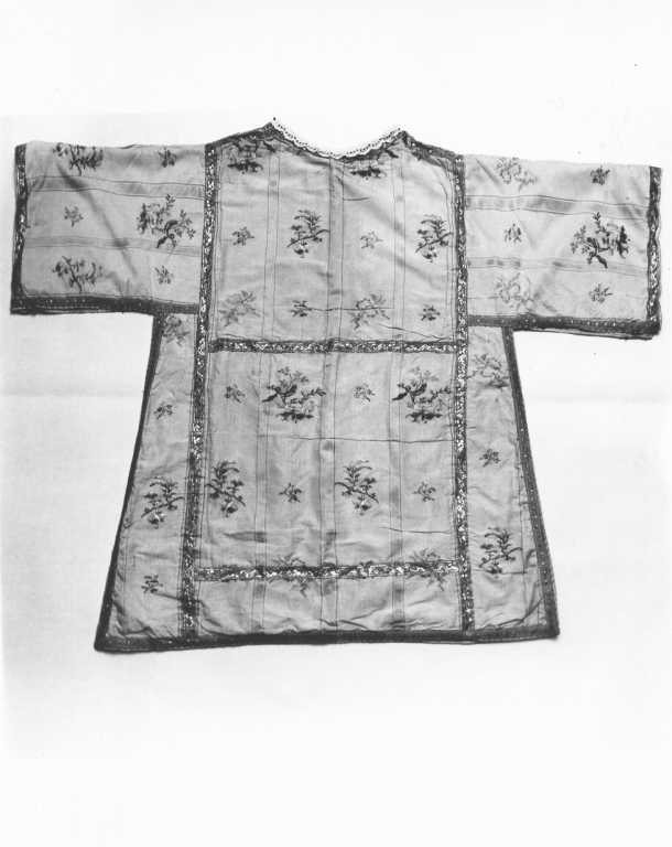 tunicella - manifattura italiana (ultimo quarto sec. XVIII)