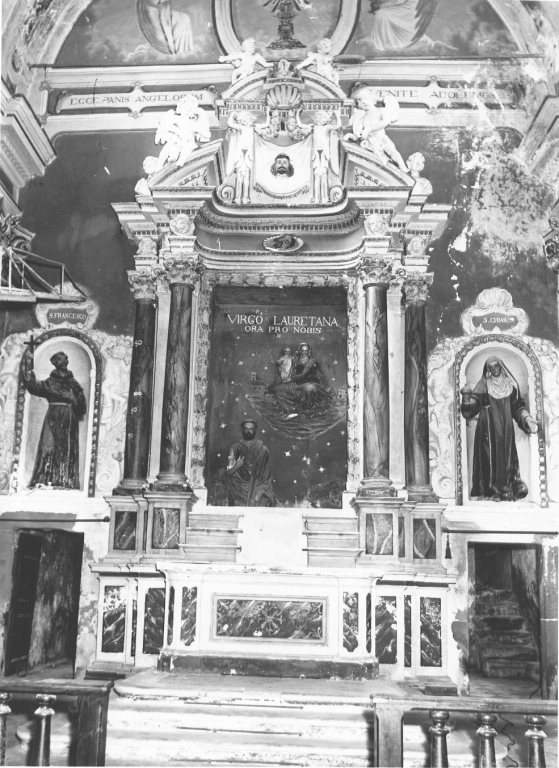 altare maggiore - ambito laziale (inizio sec. XVIII)