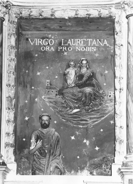 Madonna di Loreto e San Giovanni Battista (ancona) - ambito laziale (fine sec. XIX)