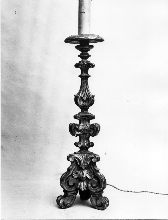 candeliere - manifattura laziale (sec. XVIII)