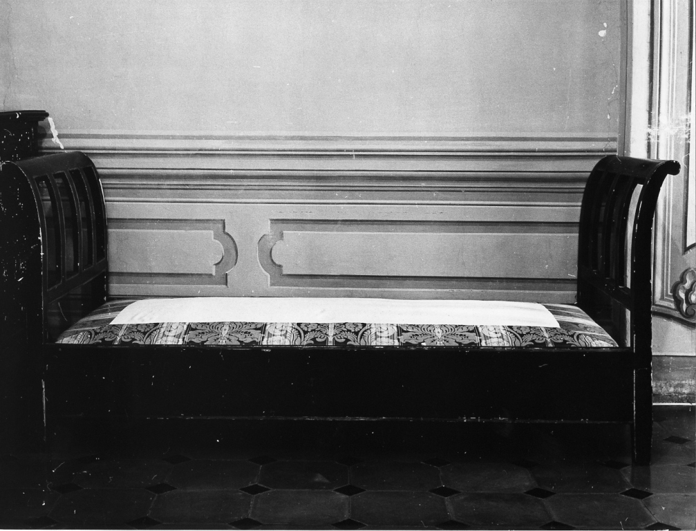 dormeuse - manifattura laziale (sec. XIX)