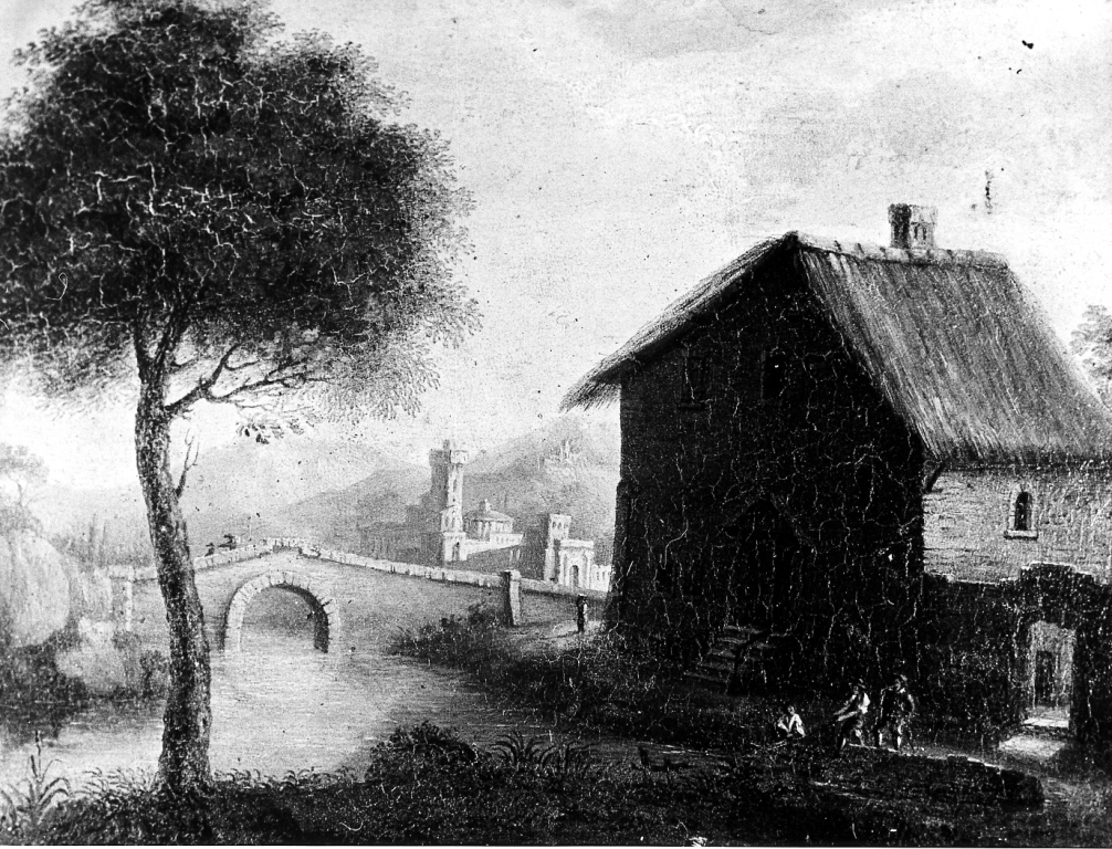 paesaggio (dipinto) - ambito italiano (secc. XVIII/ XIX)