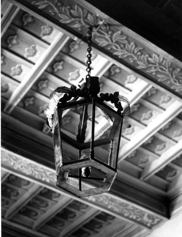 lampada - manifattura laziale (sec. XIX)