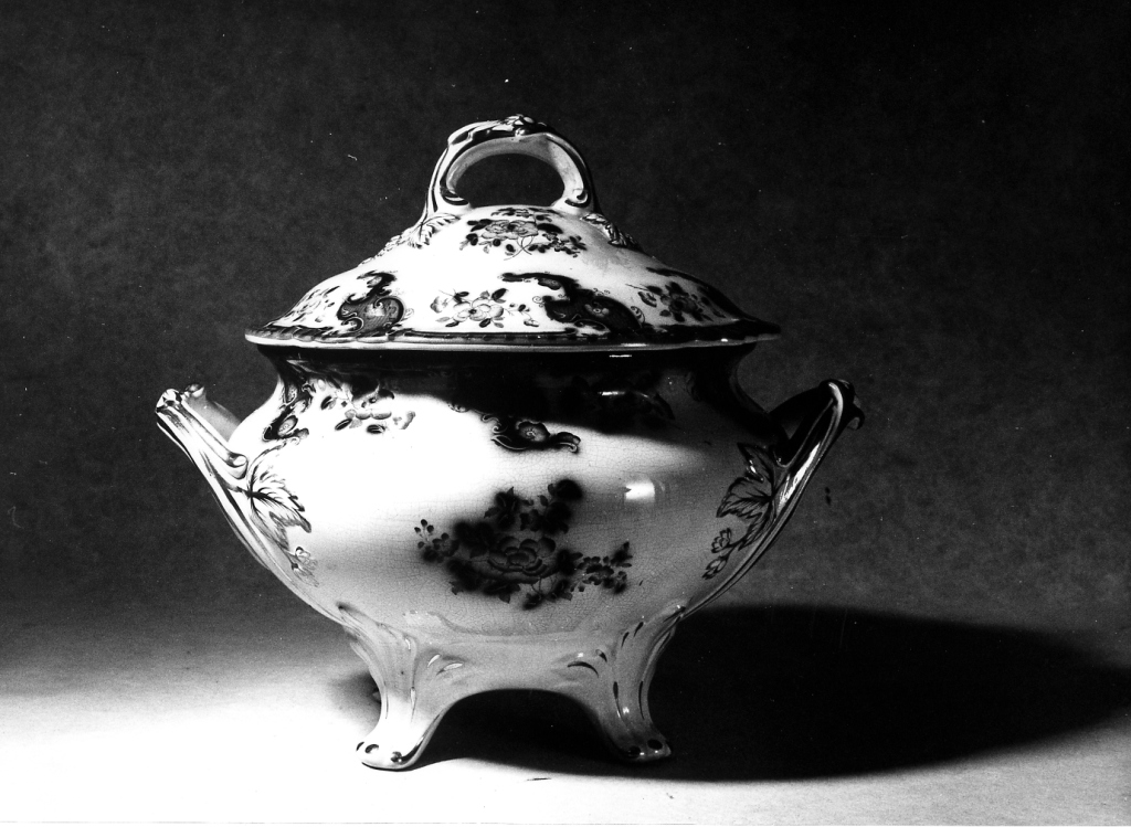 zuppiera - manifattura inglese (sec. XIX)