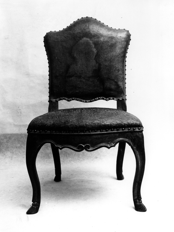 sedia, serie - manifattura laziale (sec. XVIII)