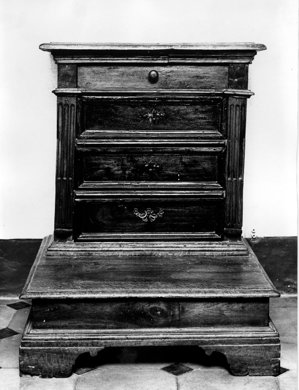 inginocchiatoio - manifattura italiana (sec. XVII)