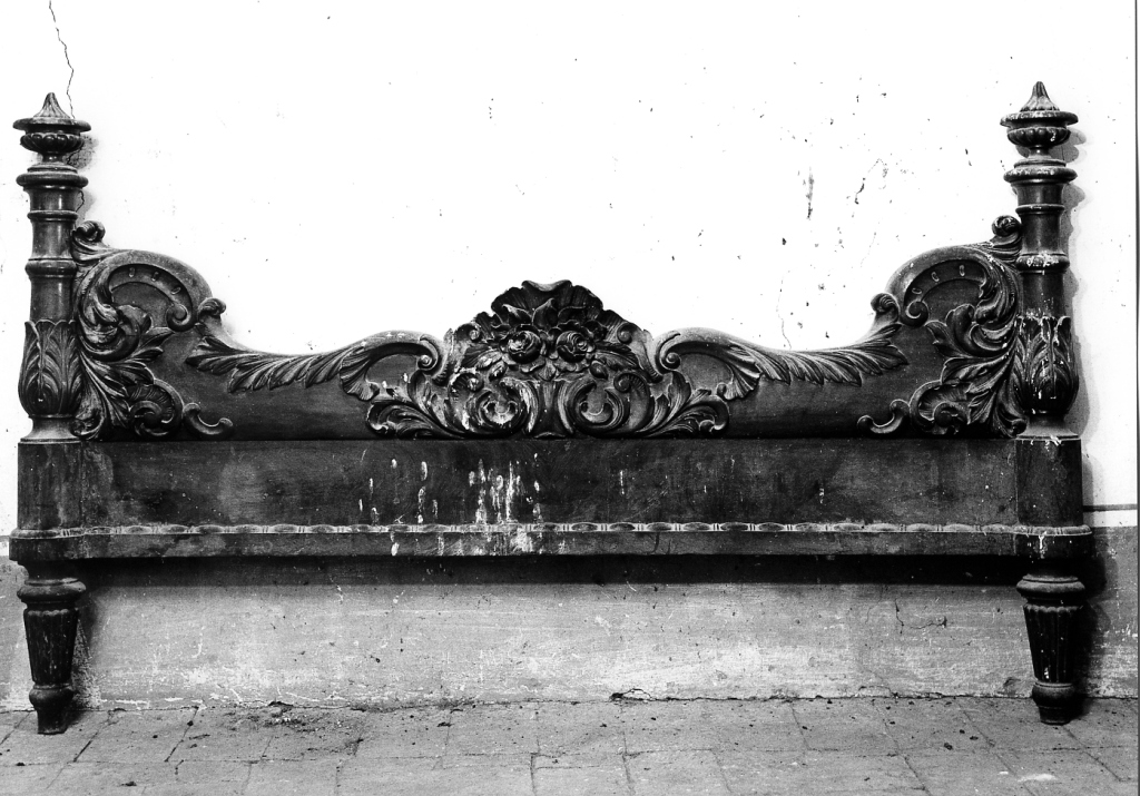 testiera di letto, coppia - manifattura italiana (sec. XVIII)