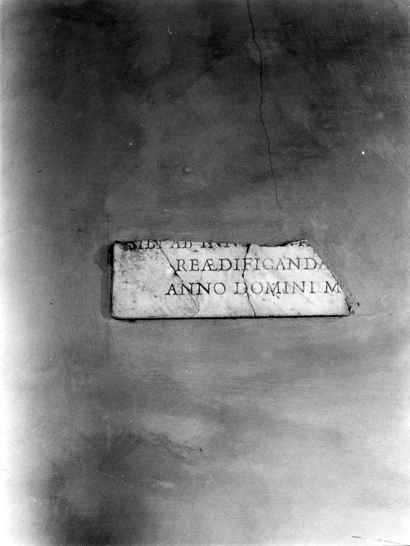 lapide, frammento - manifattura laziale (secc. XI/ XV)