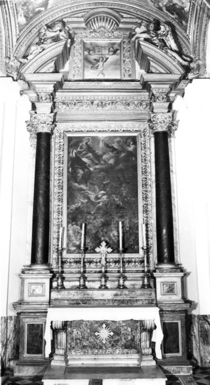 altare - a edicola - ambito laziale (sec. XVIII)